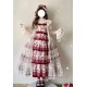 Honey Machine The Cherry Is Ripe Overdress and Tiered Long JSK(3rd Reservation/Full Payment Without Shipping)